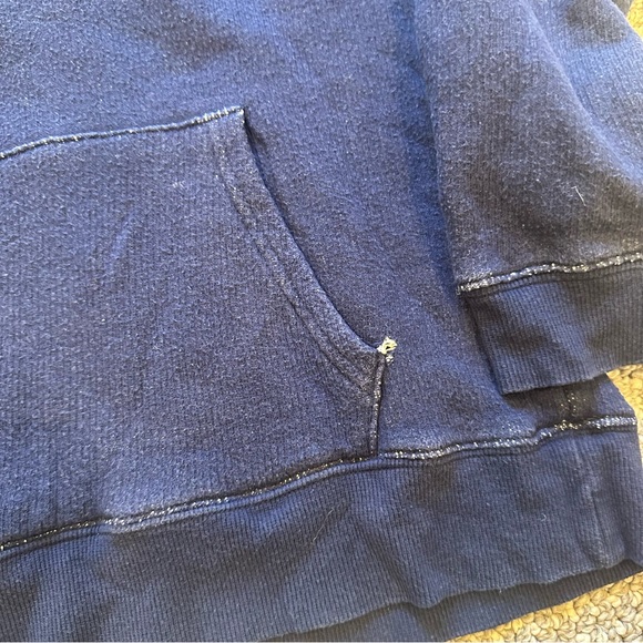 Boys Appaman Distressed Quarter Zip Sweatshirt - Picture 3 of 7